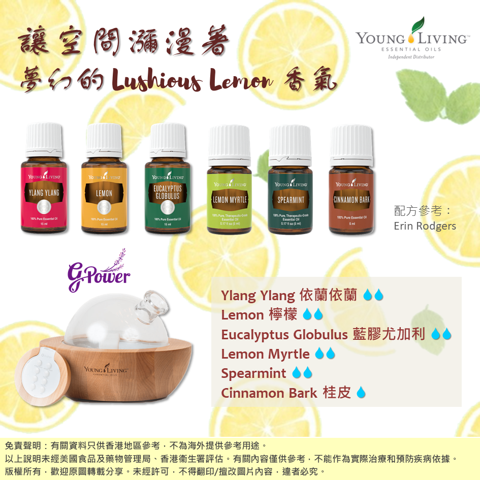 Lushious Lemon 香氣